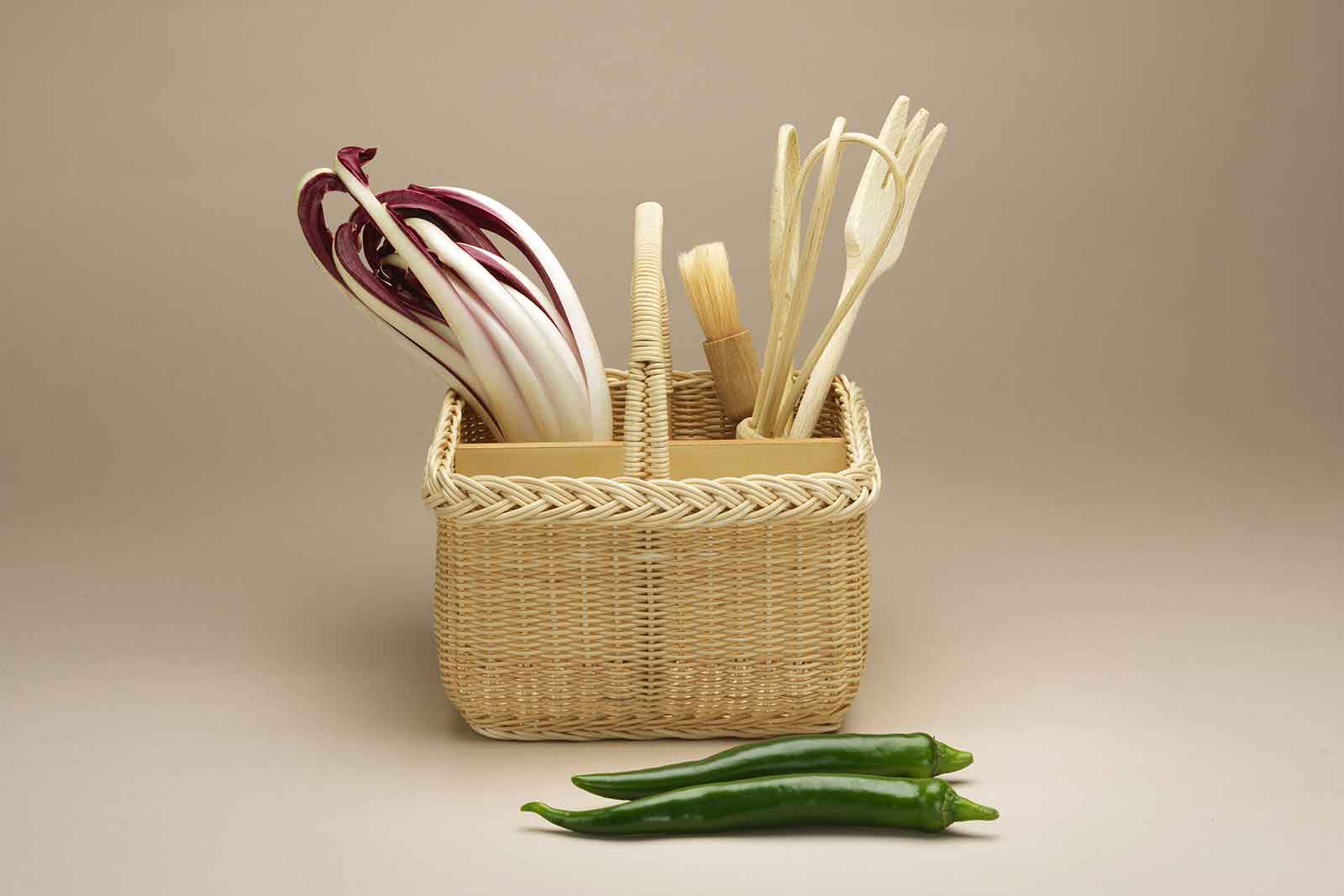 Mila Maurizi Mise en Place Gerbera portaposate 4 scomparti