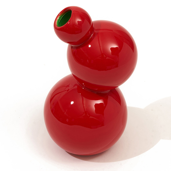 Gangzaï Geometrica Astre GD744 vaso rosso