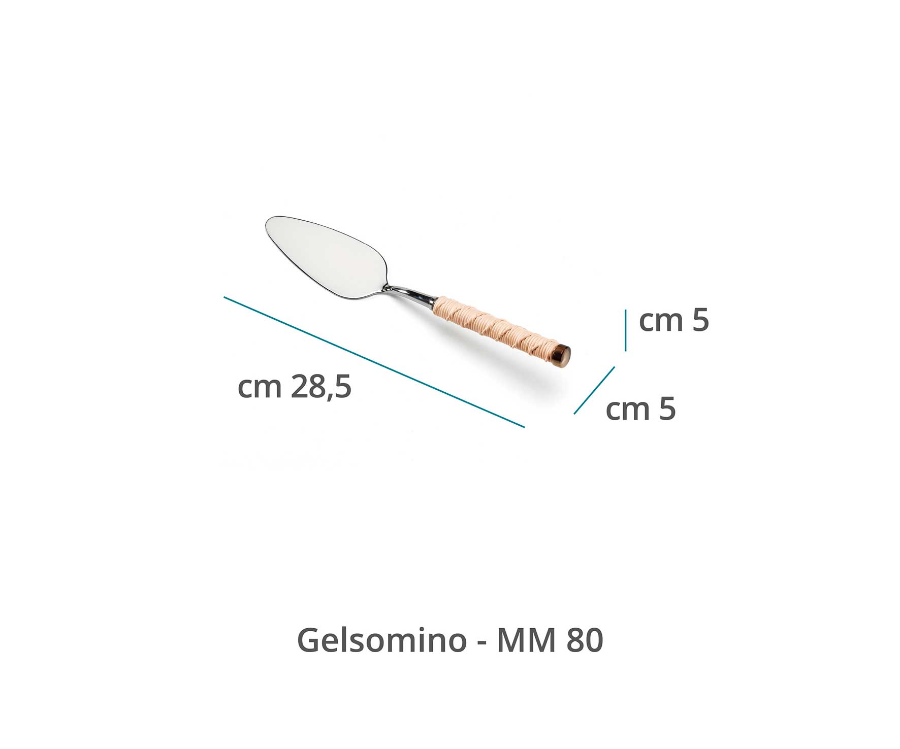 Mila Maurizi Mise en Place Gelsomino paletta torta midollino e corno