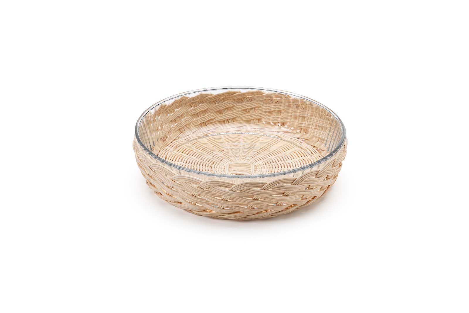 Mila Maurizi Mise en Place Lavanda cestino portatorta midollino