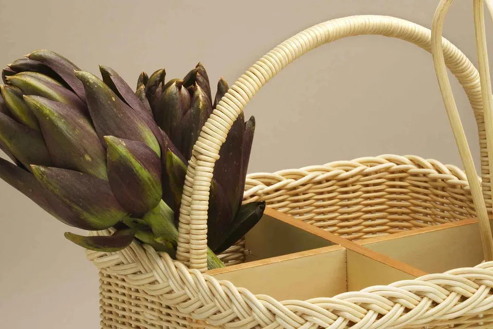 Mila Maurizi Mise en Place Gerbera portaposate 4 scomparti
