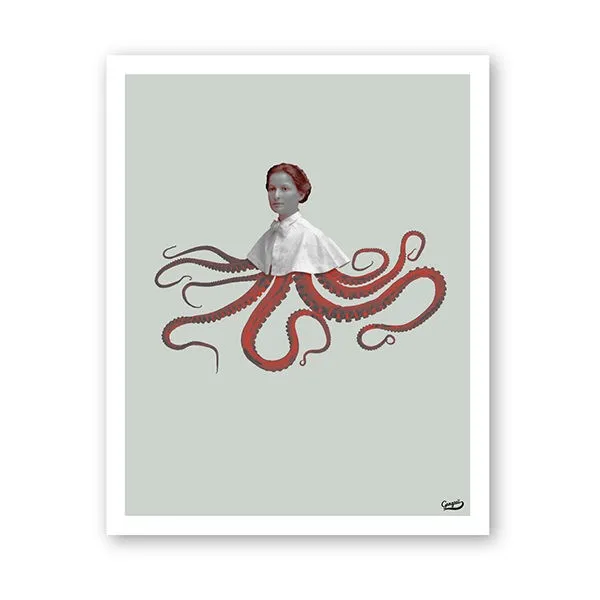 Gangzaï Poulpita GD410 poster da parete