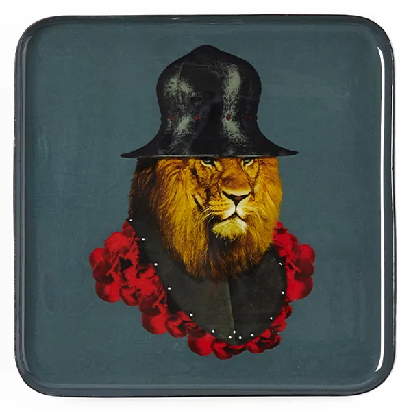 Gangzaï Lion Quichotte GD541 svuotatasche quadrato